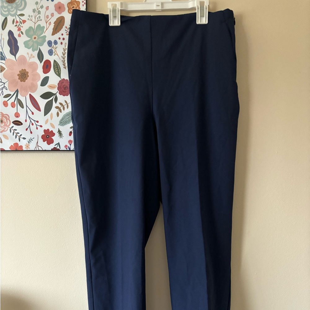 Ann Taylor navy women’s dress pants size 10 curvy fit